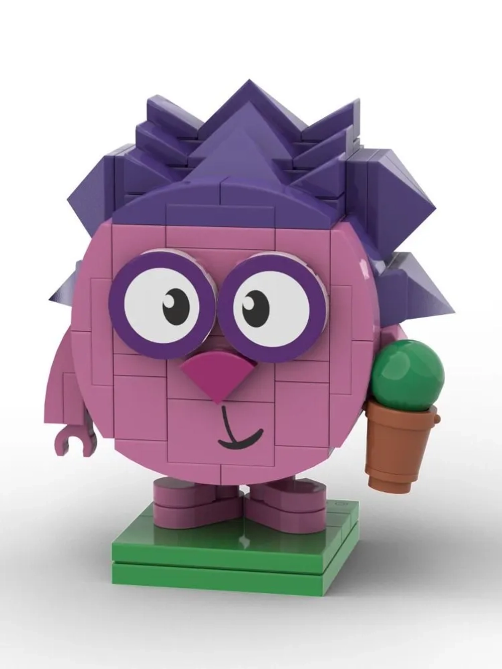 Конструктор Brick Labs Смешарики: Ёжик, AB-1502