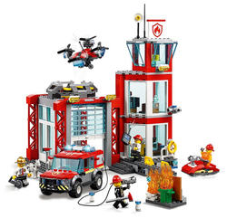 Конструктор LEGO City Fire Пожарное депо | 60215