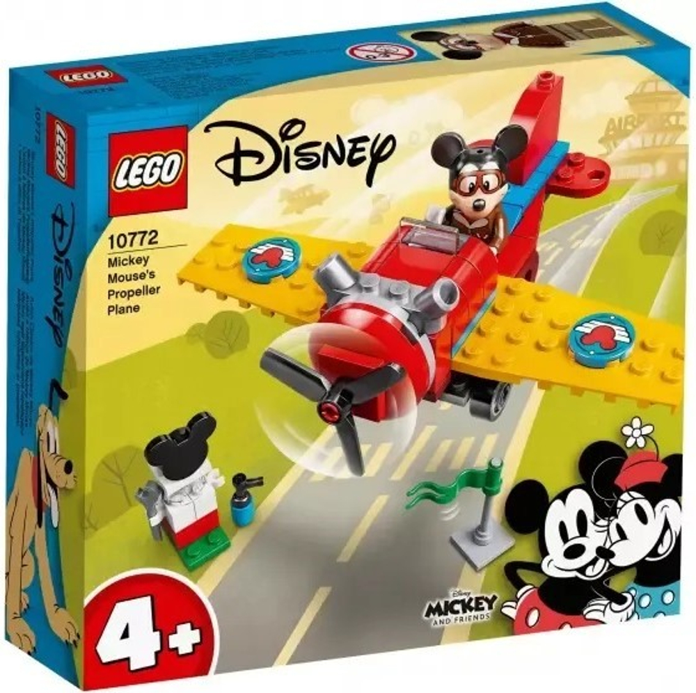 Конструктор LEGO Mickey and Friends Винтовой самолёт Микки | 10772