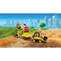 Конструктор LEGO City Great Vehicles Строительный бульдозер | 60252
