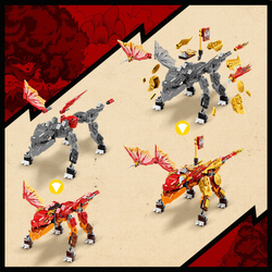 Конструктор LEGO NINJAGO Огненный дракон ЭВО Кая | 71762