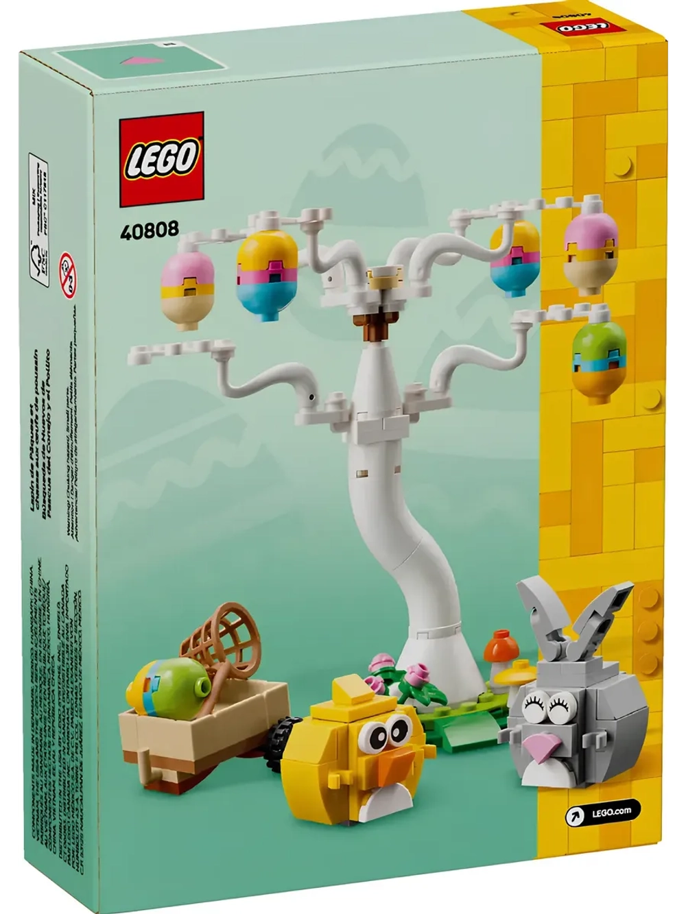 Конструктор LEGO Seasonal 40808 Охота за Пасхальным Кроликом и Куриными Яйцами