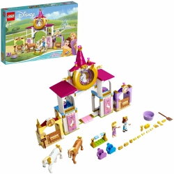 Конструктор LEGO Disney Princess Королевская конюшня Белль и Рапунцель | 43195