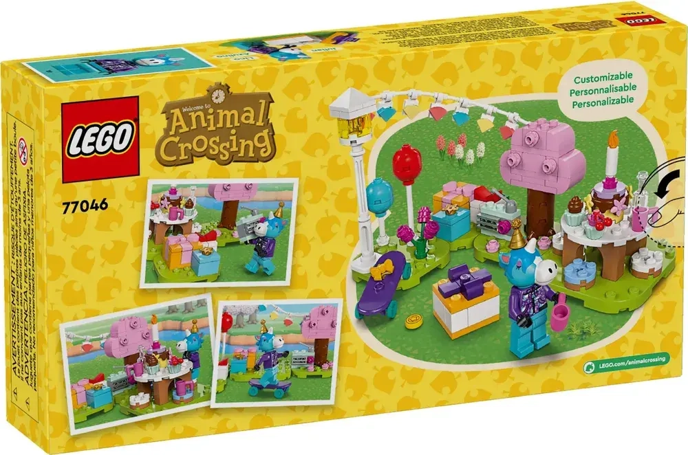 Конструктор LEGO Animal Crossing Конструктор День рождения Джулиана | 77046