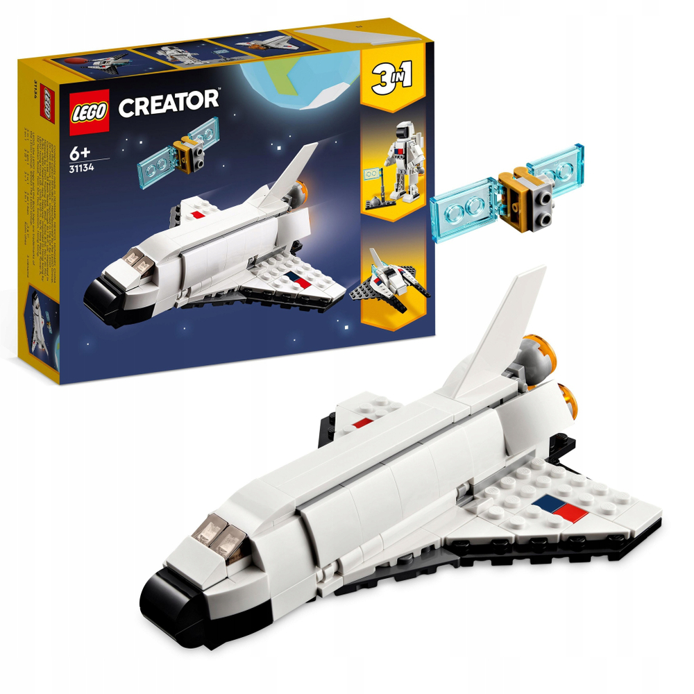 Конструктор LEGO Creator Космический шаттл 3 в 1 | 31134