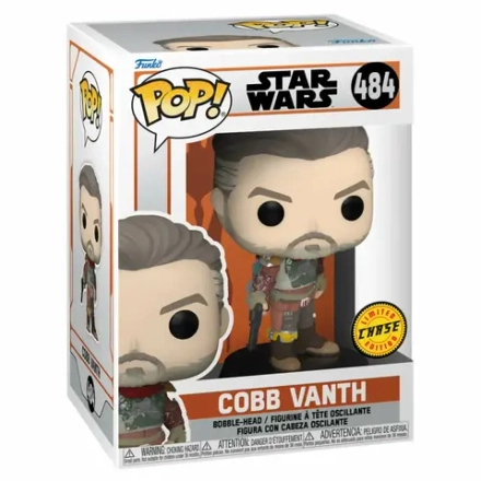 Фигурка Funko POP! 484 Bobble Star Wars Mandalorian Cobb Vanth (Marshal) Chase | 54522