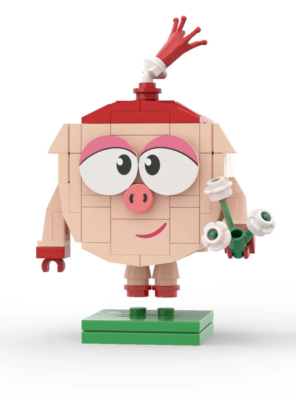 Конструктор Brick Labs Смешарики: Нюша, AB-1503
