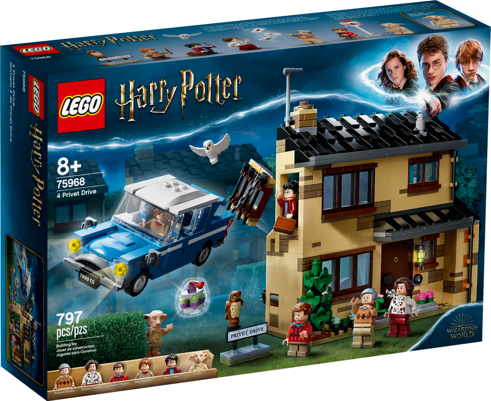 Конструктор LEGO Harry Potter Тисовая улица дом 4 | 75968