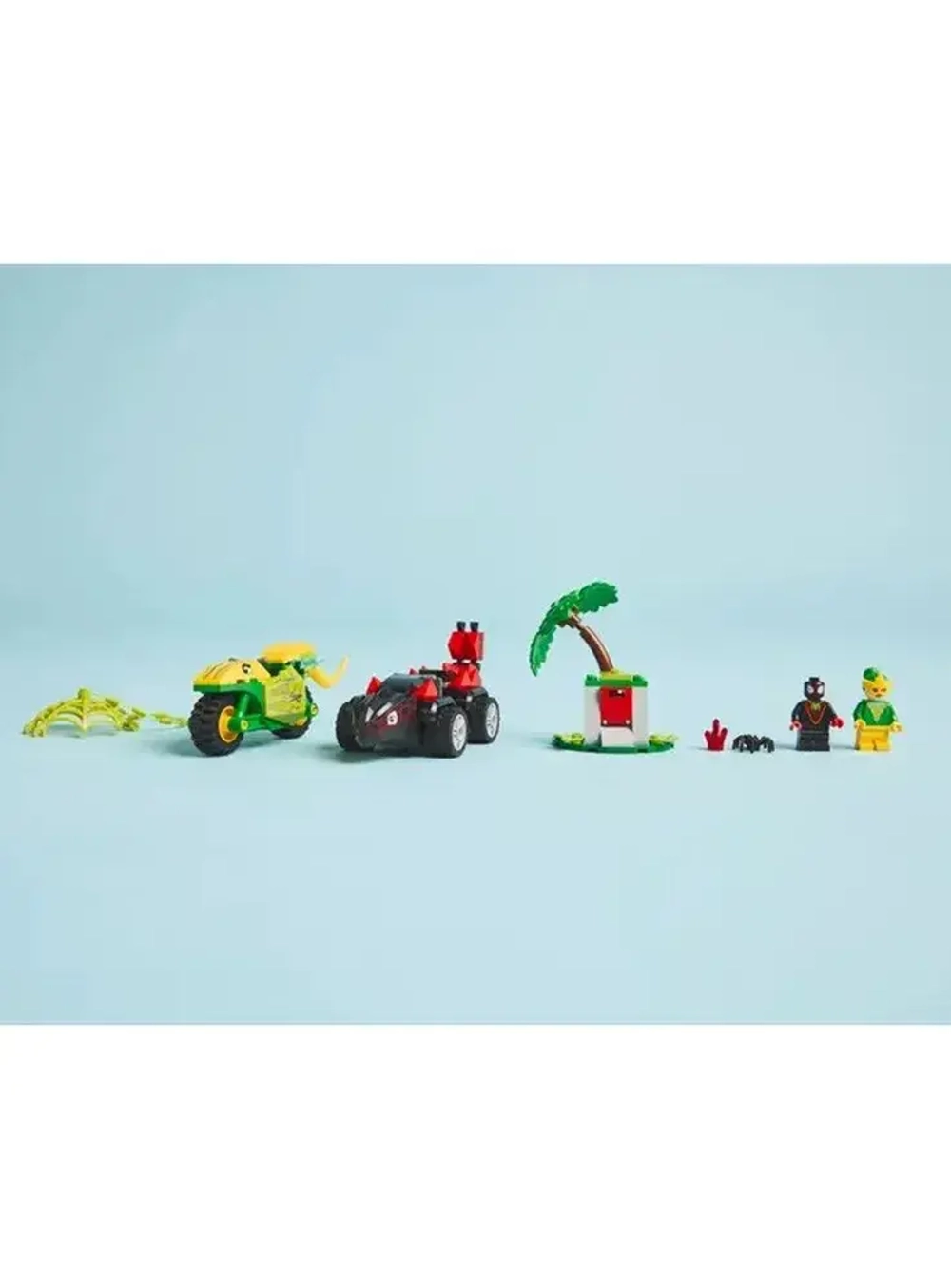 Конструктор LEGO Marvel 11198 Дино-гонщики Спин и Электро