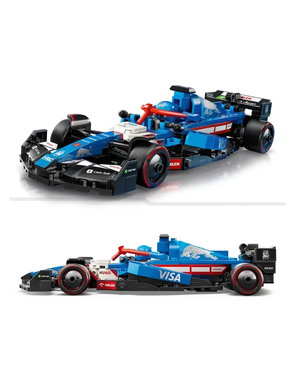 Конструктор LEGO Speed Champions 77246 Автомобиль Visa Cash App RB VCARB 01 F1
