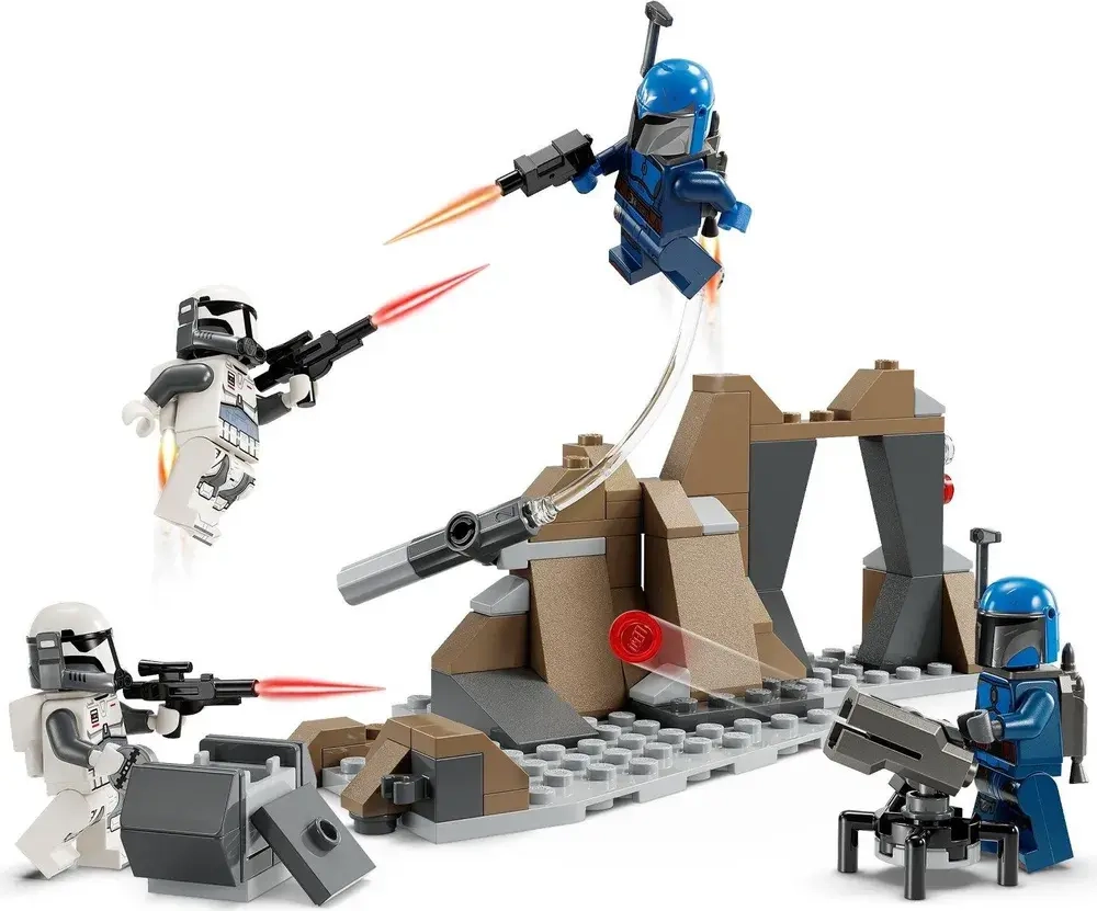 Конструктор LEGO Star Wars Боевой набор: Засада на Мандалоре | 75373