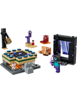 Конструктор LEGO Minecraft 21584 Путешествие к Нижнему миру и порталу Края