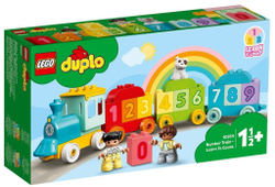 Конструктор LEGO DUPLO My First Поезд с цифрами-учимся считать | 10954