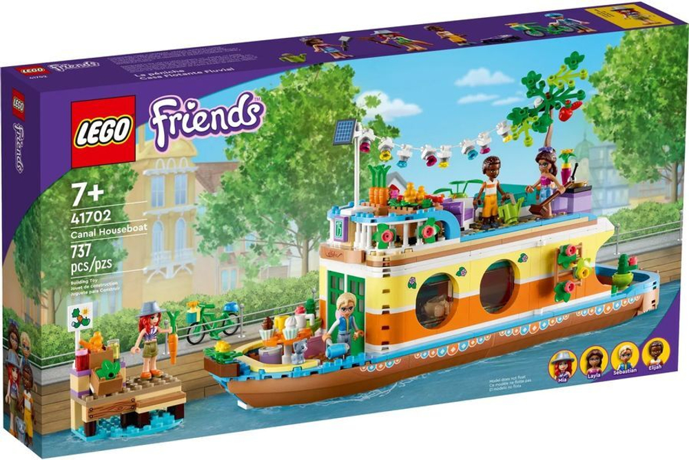 Конструктор LEGO Friends Плавучий дом на канале | 41702