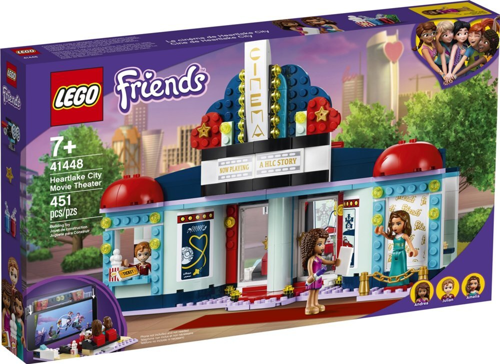 Конструктор LEGO Friends Кинотеатр Хартлейк-Сити | 41448