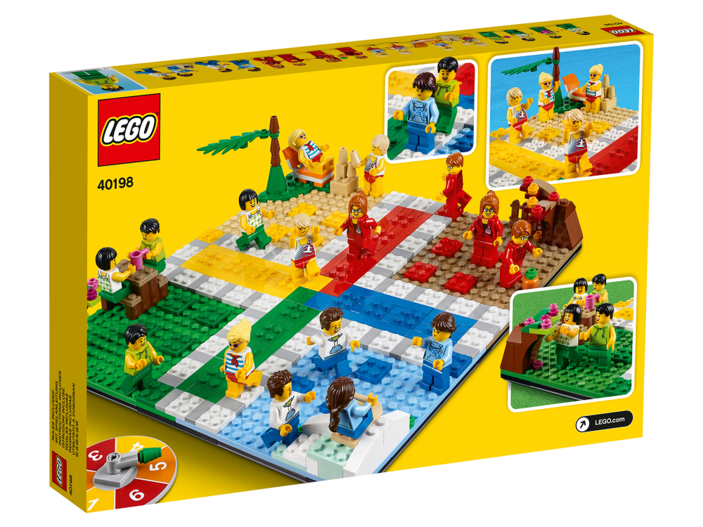 Конструктор LEGO Games Настольная игра "Лудо" | 40198