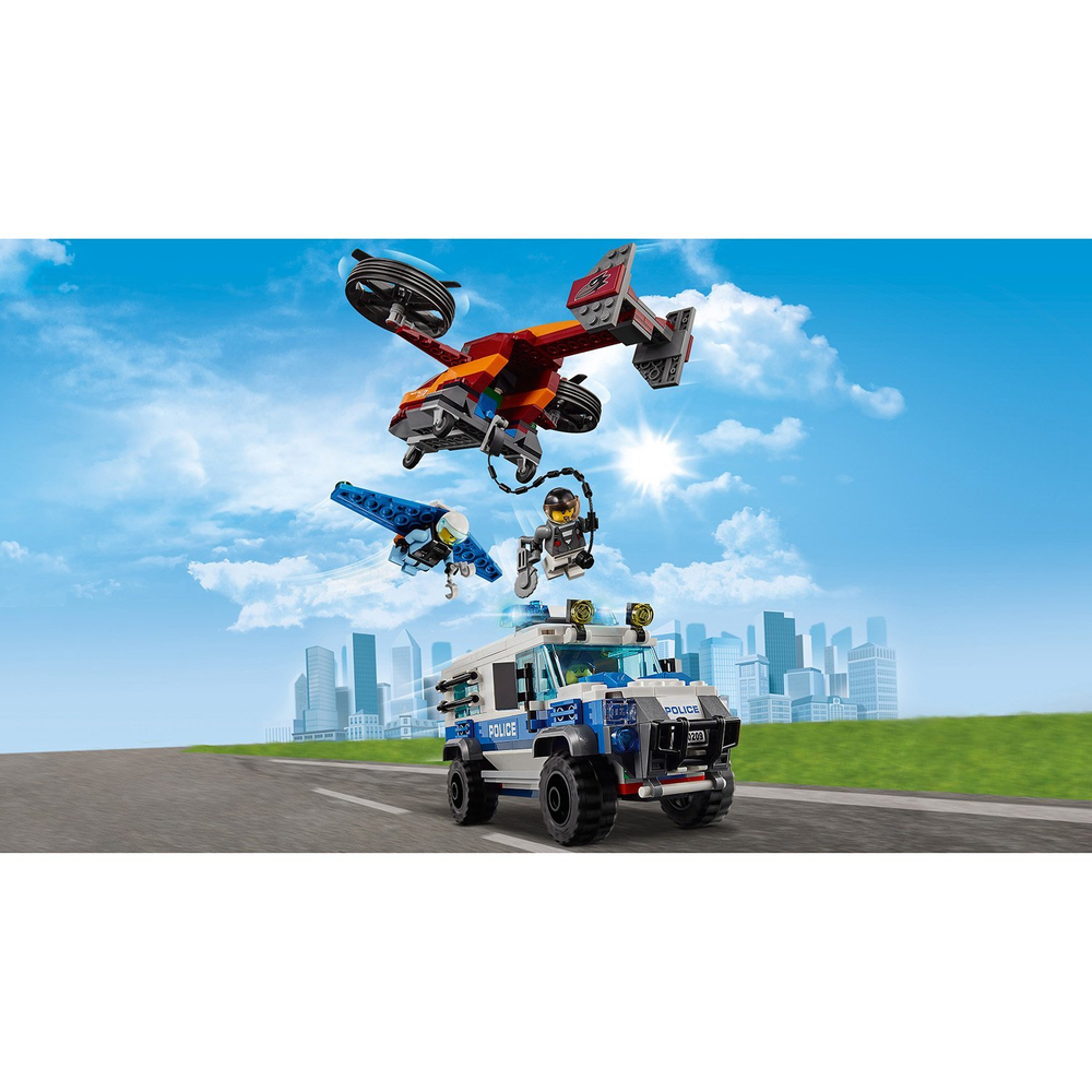 Конструктор LEGO City Police Воздушная полиция: кража бриллиантов | 60209