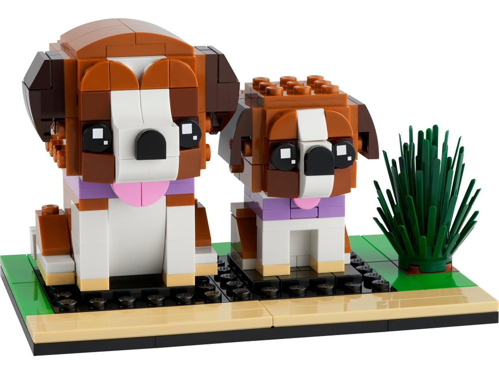 Конструктор LEGO BrickHeadz Сувенирный набор Сенбернар | 40543