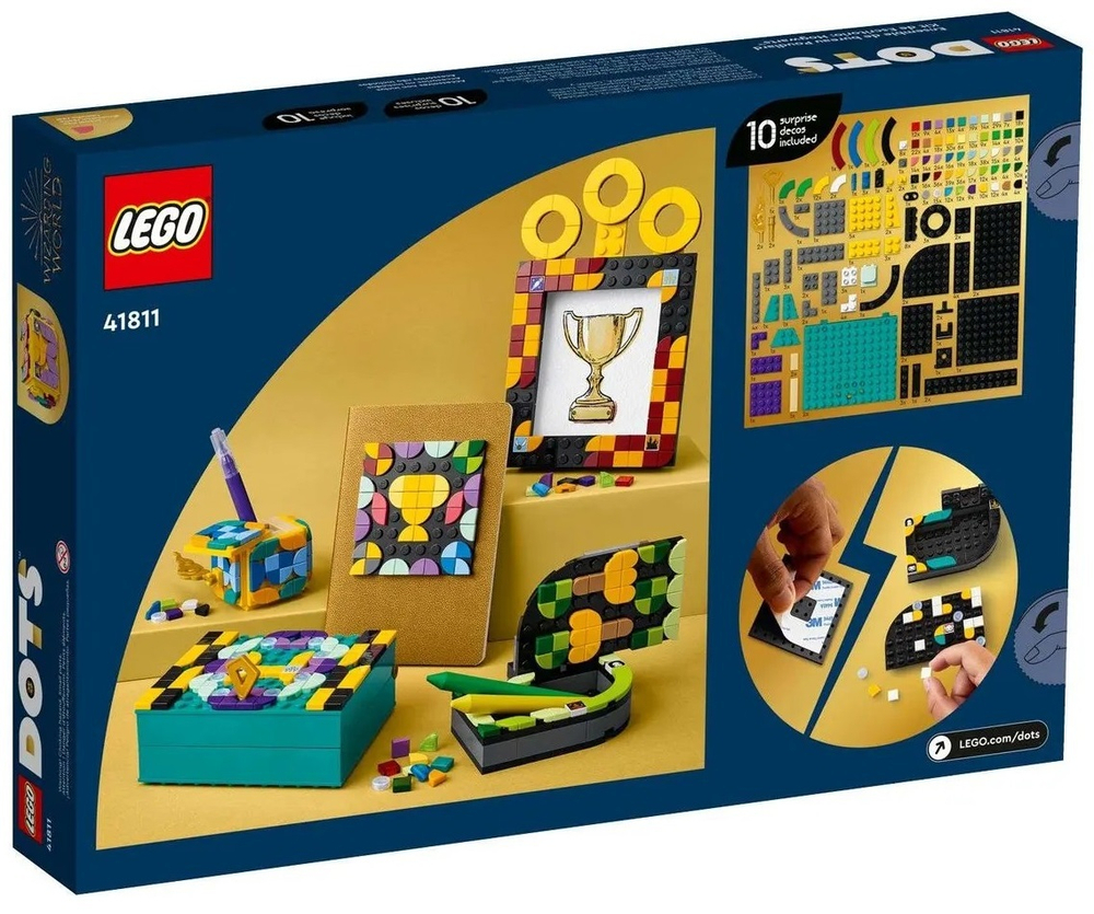 Конструктор LEGO DOTS Настольный комплект Хогвартс | 41811