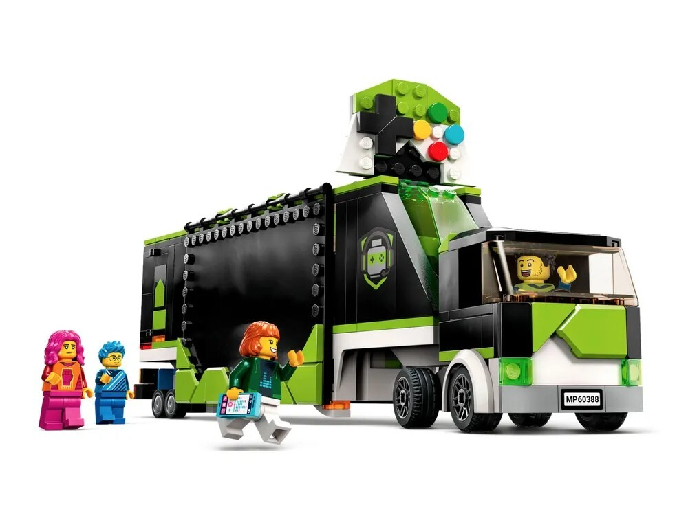 Конструктор LEGO CITY Игровой турнирный грузовик | 60388