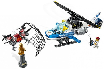 Конструктор Воздушная полиция: Погоня дронов | 60207, 02126