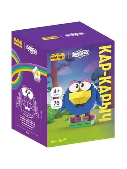 Конструктор Brick Labs Смешарики: Кар-Карыч, AB-1505