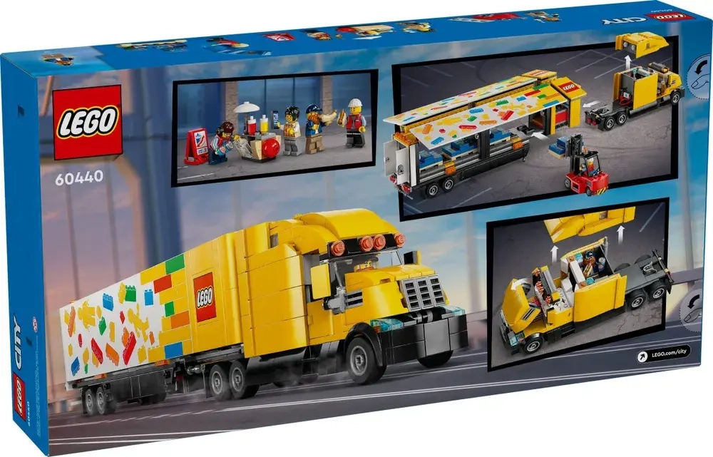Конструктор LEGO Желтый грузовик доставки | 60440