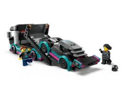 Конструктор LEGO City Гоночный автомобиль и грузовик-автовоз | 60406