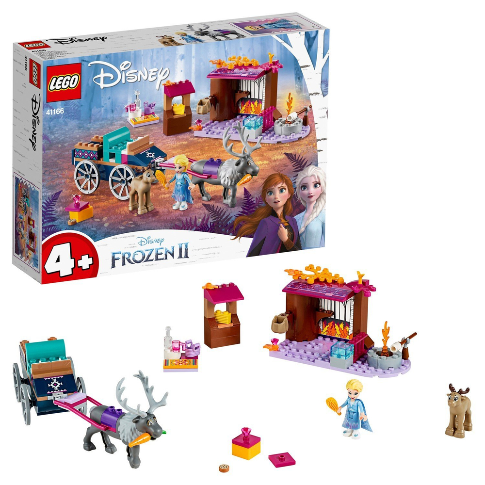 Конструктор LEGO Disney Frozen II Дорожные приключения Эльзы | 41166