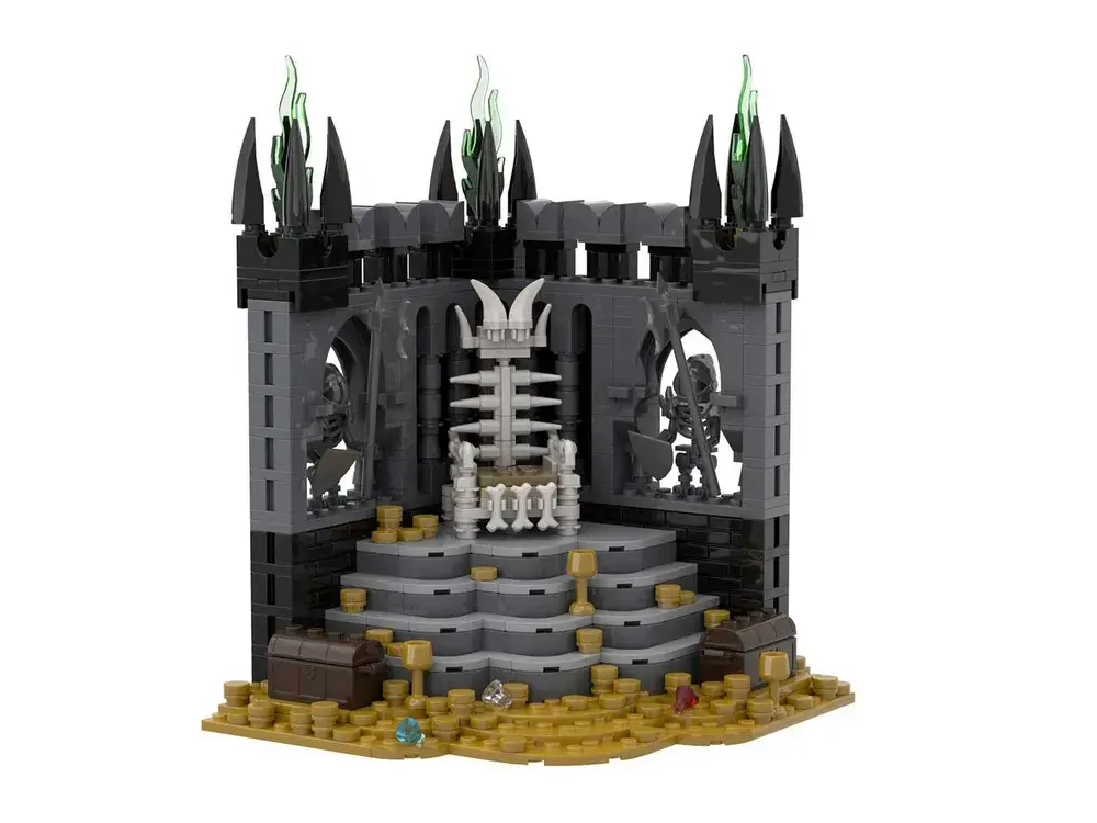 Конструктор Brick Labs Кощей Бессмертный, AB-1205