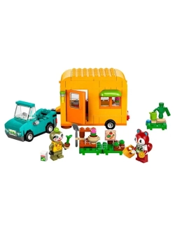 Конструктор LEGO Animal Crossing Автодом и садовый магазин Лейфа 77054
