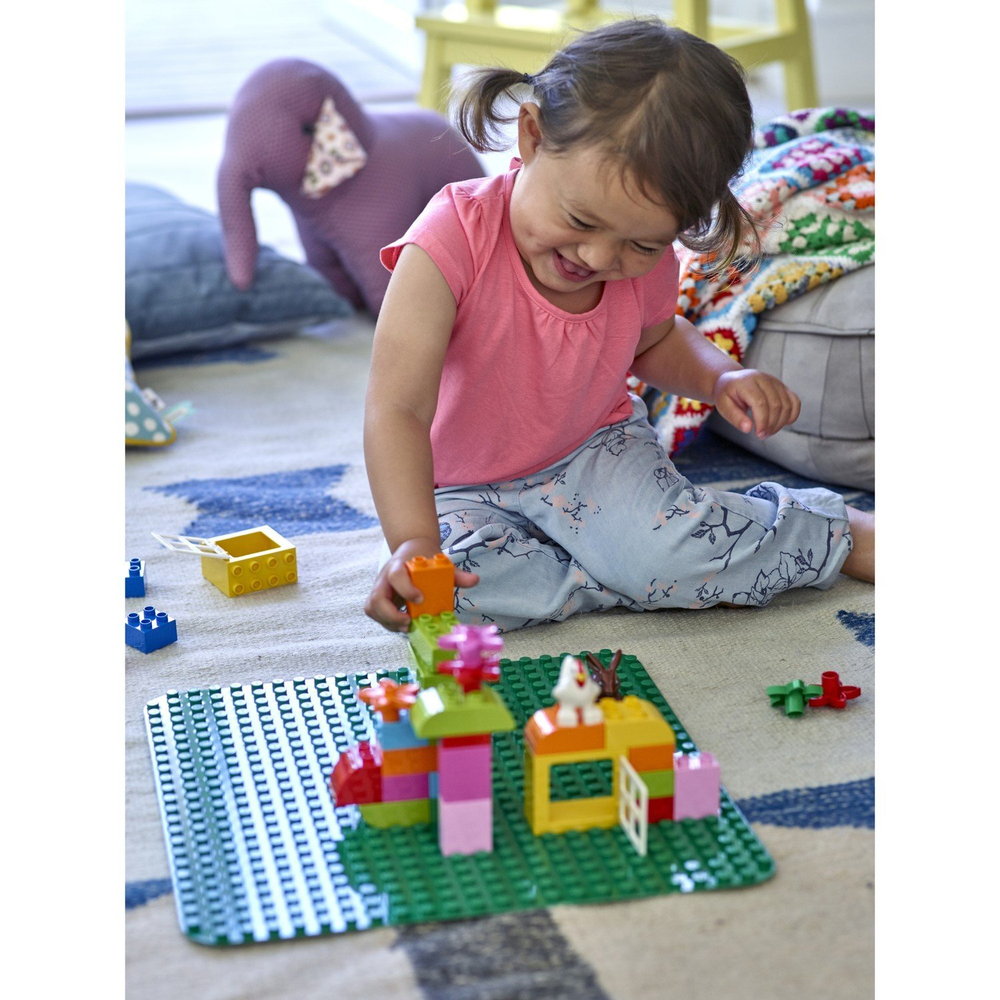 Дополнительные детали LEGO DUPLO Classic Большая строительная пластина | 2304