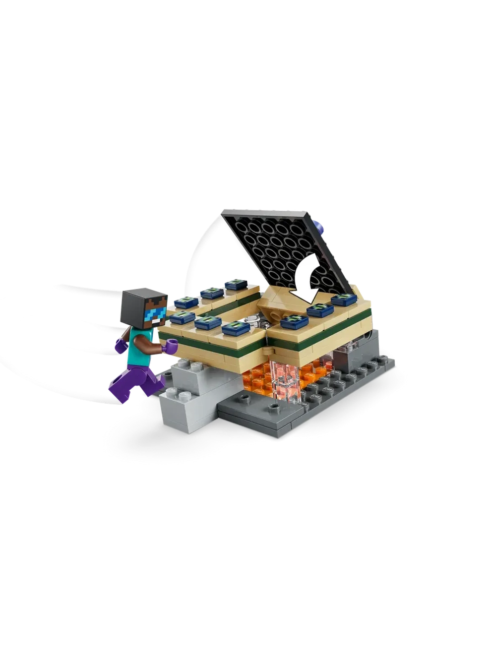 Конструктор LEGO Minecraft 21584 Путешествие к Нижнему миру и порталу Края