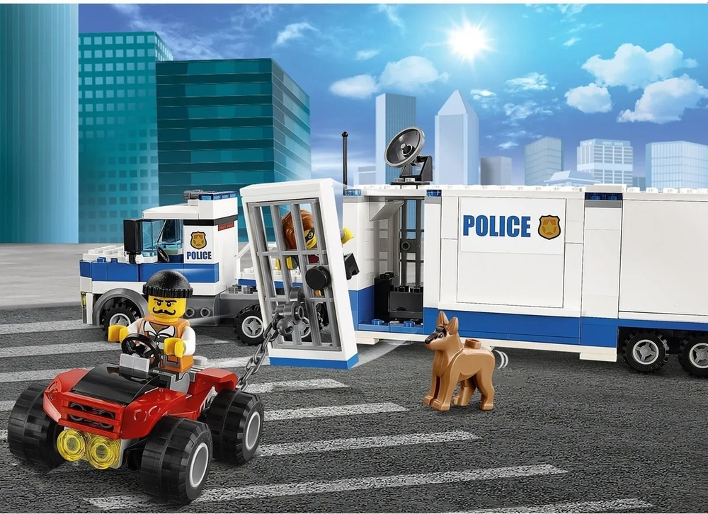 Конструктор LEGO City Police Мобильный командный центр | 60139