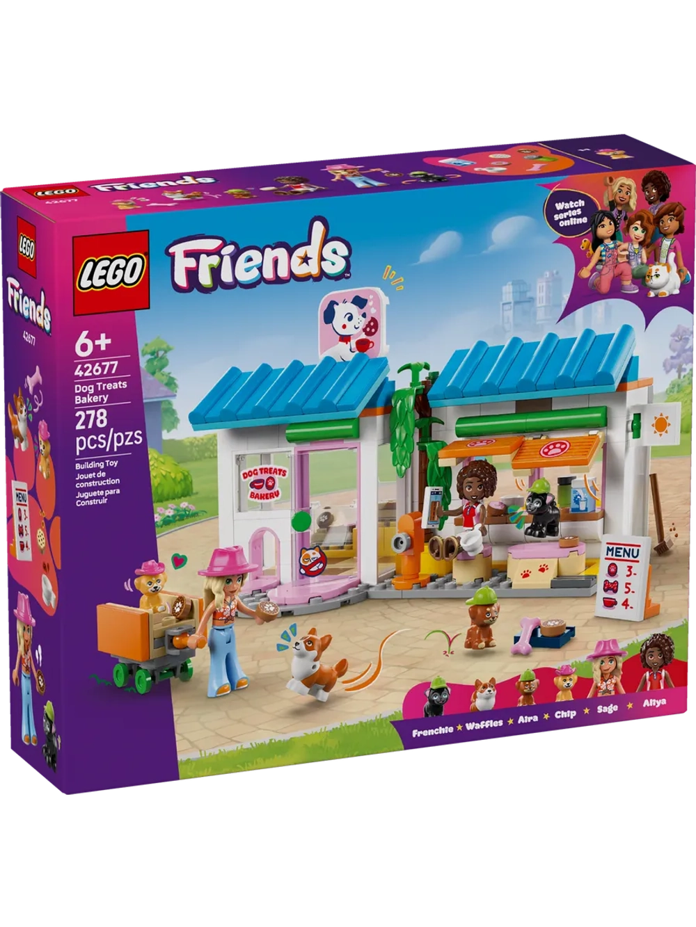 Конструктор LEGO Friends 42677 Кондитерская с лакомствами для собак