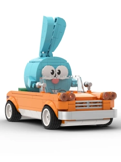 Конструктор Brick Labs Смешарики: Крош на авто, AB-1506