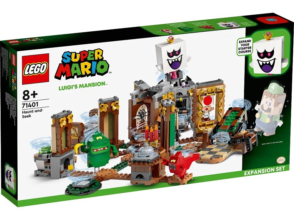 Конструктор LEGO Super Mario Дополнительный набор Luigi’s Mansion: призрачные прятки | 71401