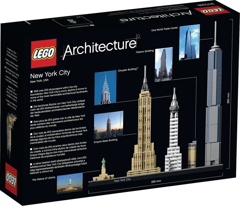 Конструктор LEGO Architecture Нью-Йорк | 21028