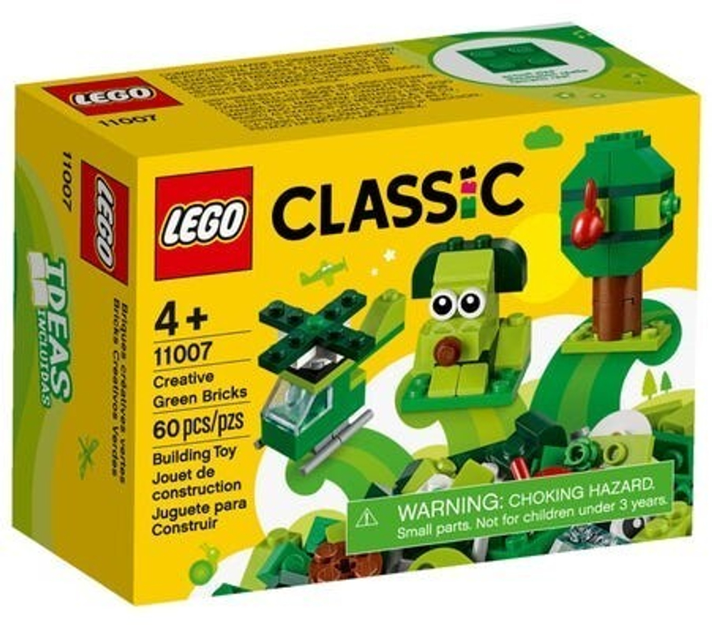 Конструктор LEGO Classic Зеленый | 11007