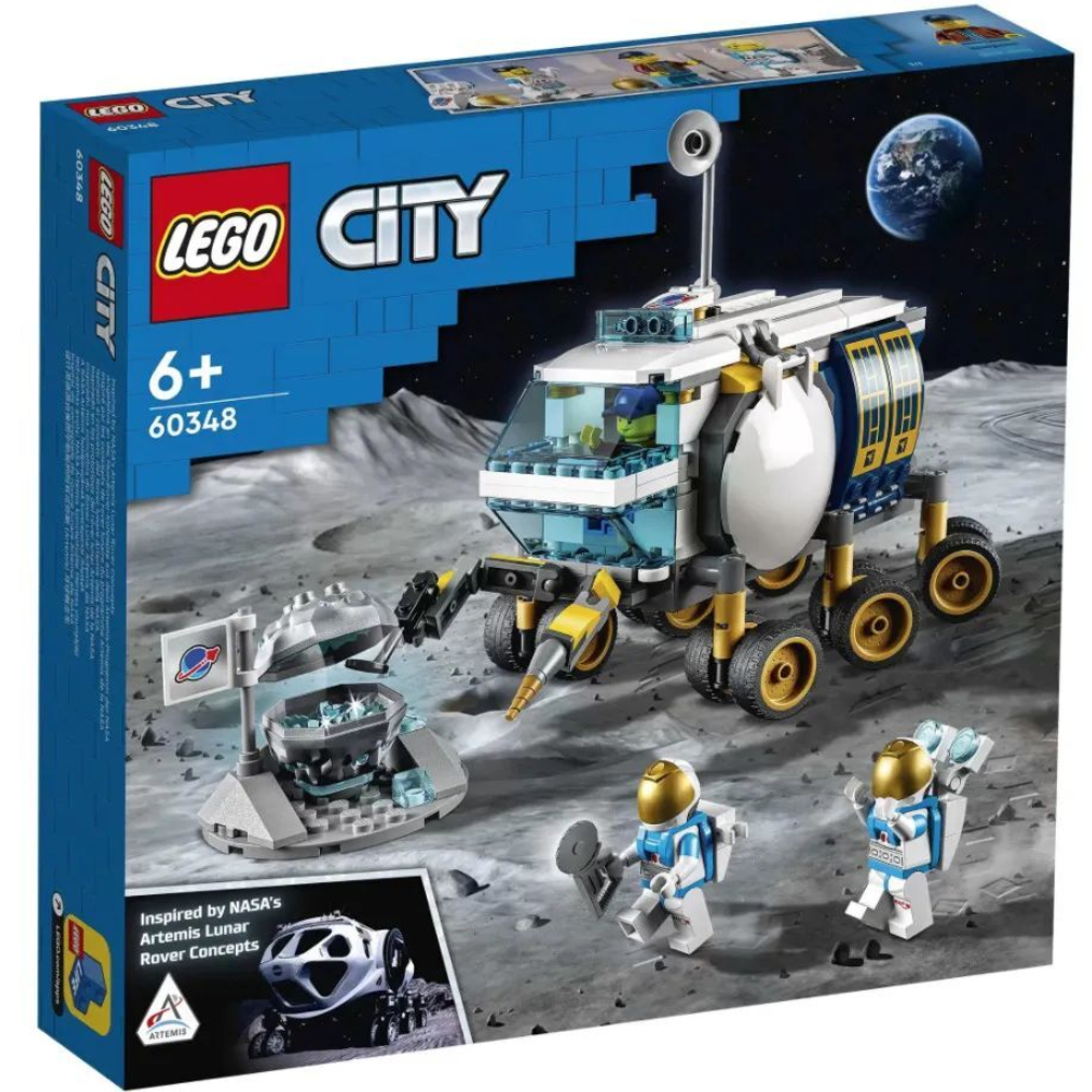 Конструктор LEGO City Space Port Луноход | 60348