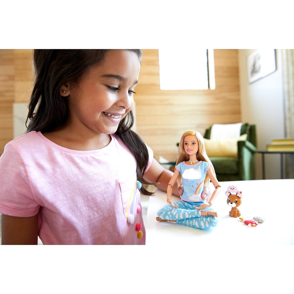 Кукла Barbie Йога с питомцем | GNK01