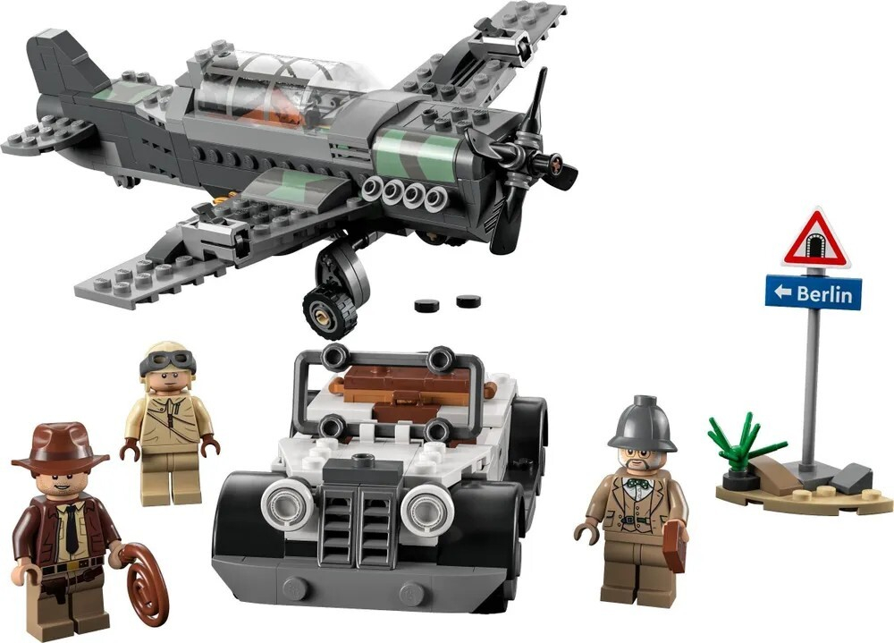 Конструктор LEGO Indiana Jones Погоня на истребителе | 77012