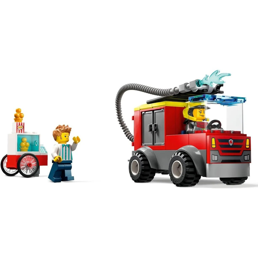 Конструктор Lego City Пожарная часть и пожарная машина | 60375