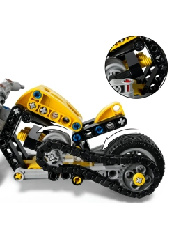 Конструктор LEGO Technic 42225 Желтый мотоцикл