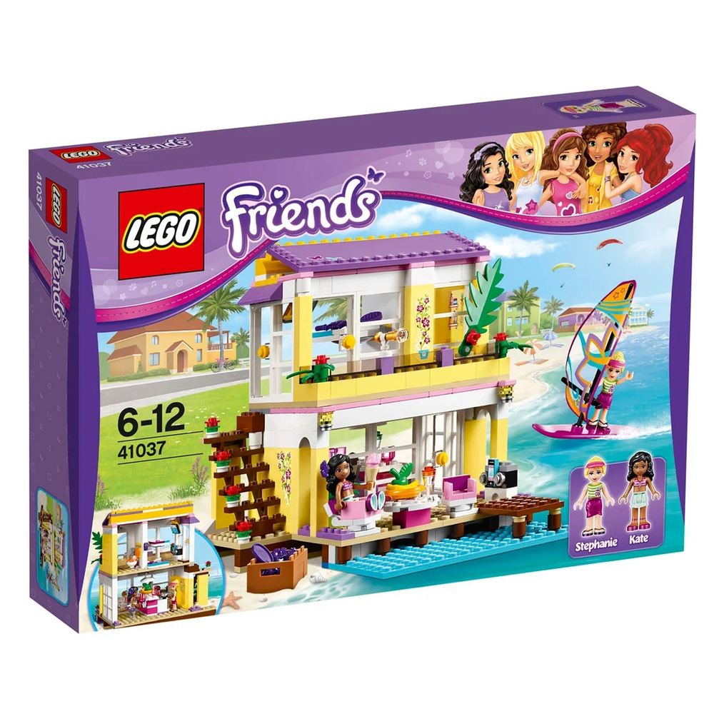 Конструктор LEGO Friends Пляжный дом Стефани | 41037