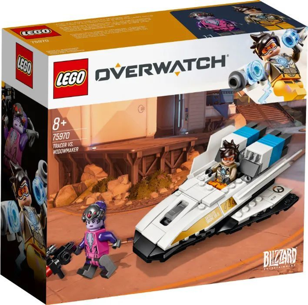 Конструктор LEGO Overwatch Трейсер против Видоумейкера | 75970