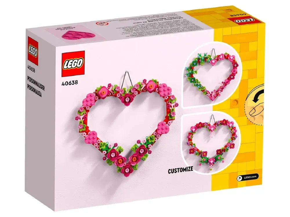 Конструктор LEGO Iconic Украшение в форме сердца | 40638