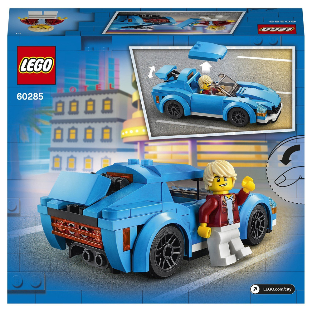 Конструктор LEGO City Great Vehicles Спортивный автомобиль | 60285