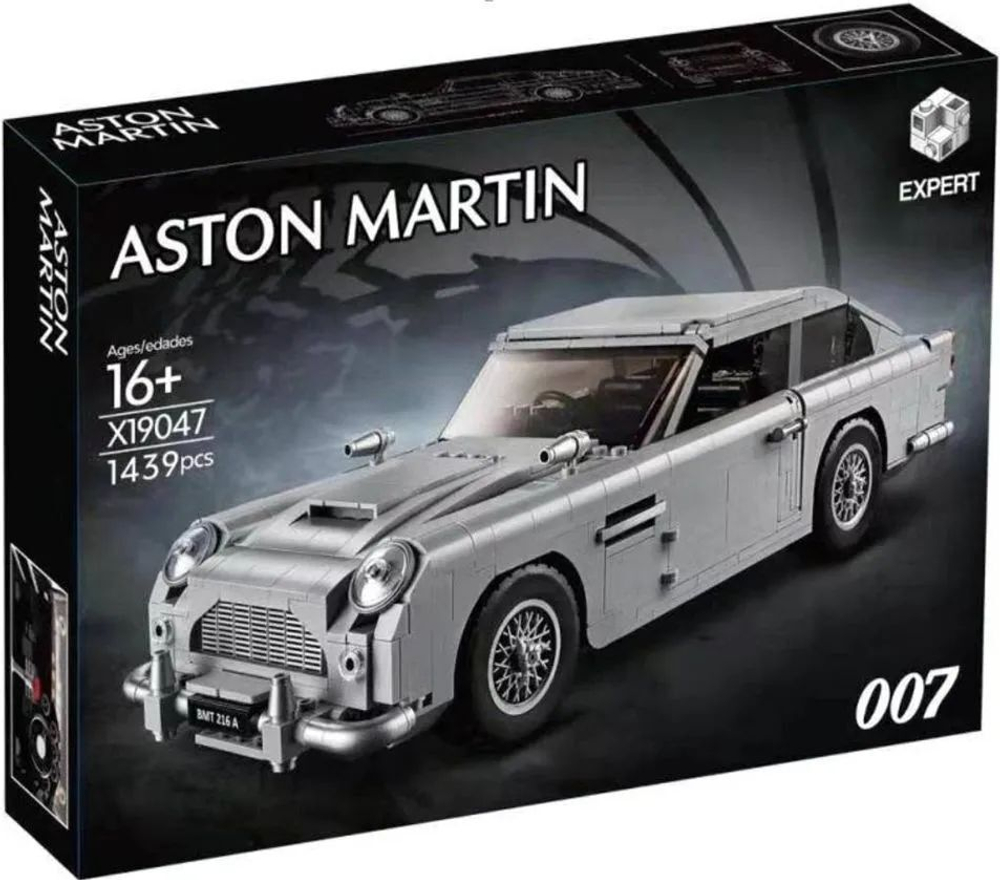 Конструктор Aston Martin DB5 Джеймса Бонда | 10262, 19047