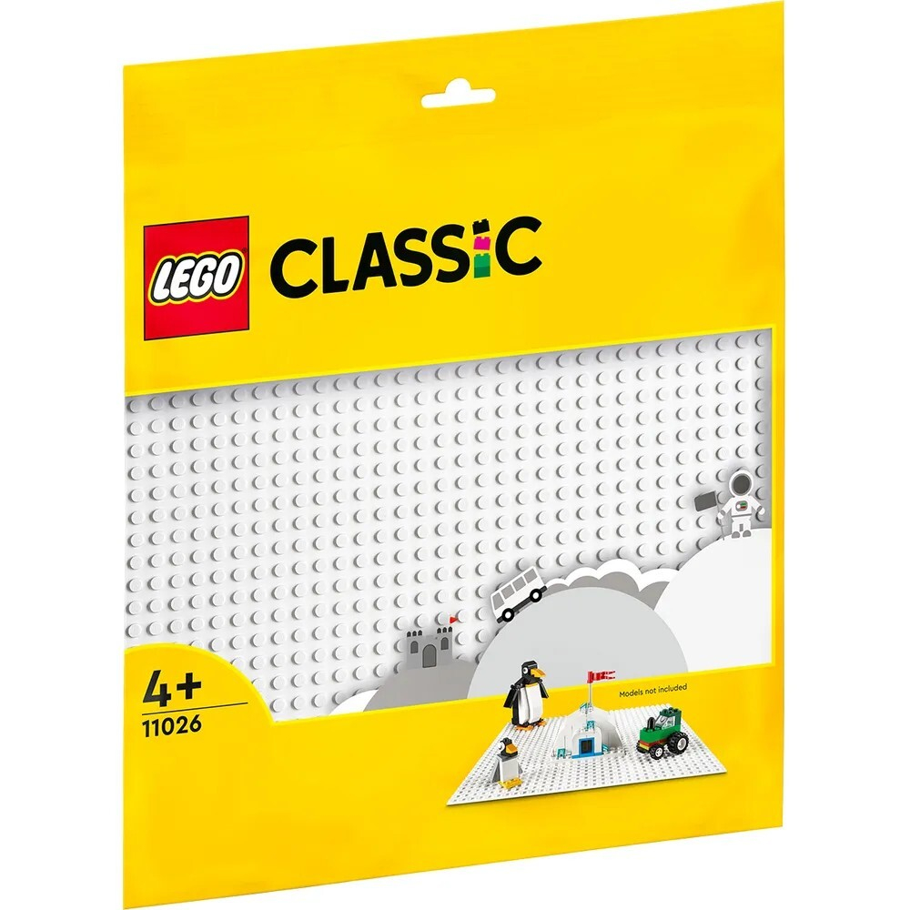 Конструктор LEGO Classic Белая базовая пластина | 11026